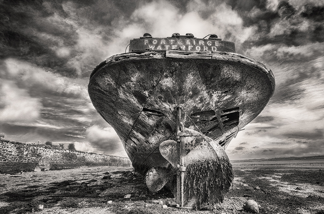 Wrecks Along The Coastline Of Ireland.