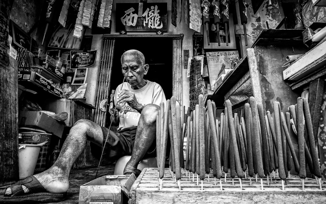 Malaysia's Hand-Made Incense Sticks