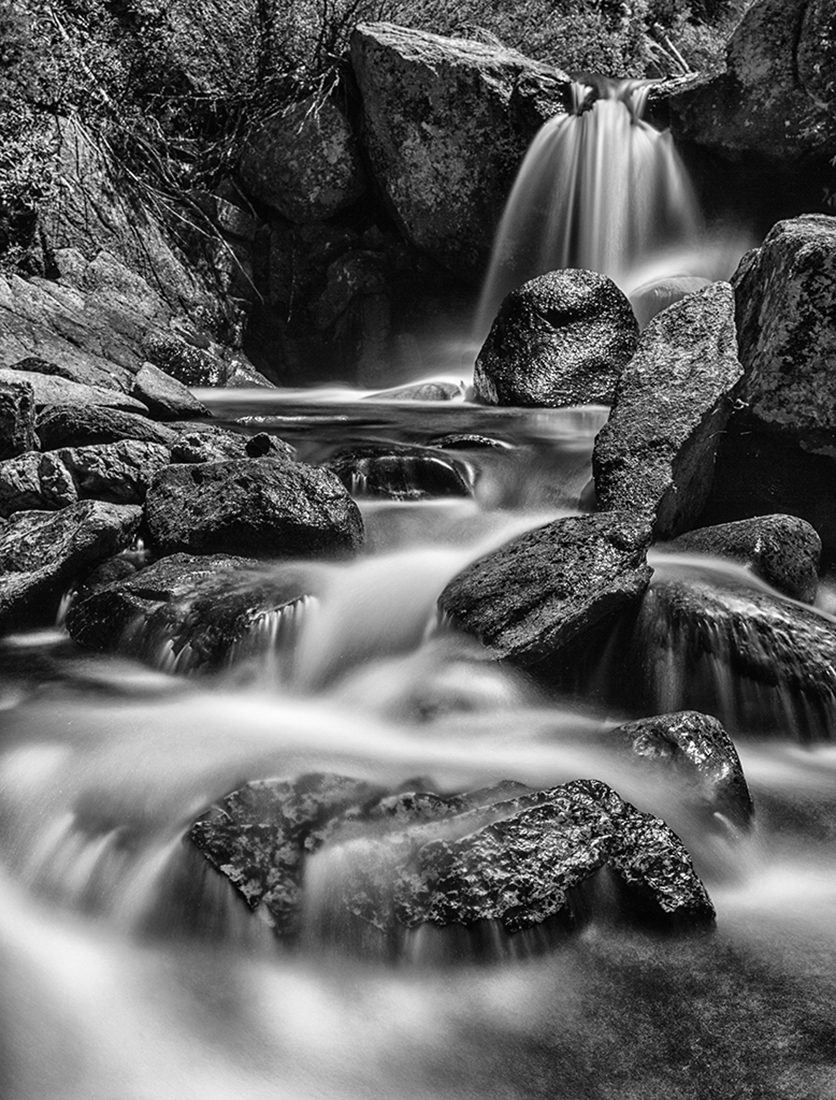 The cascades of Robinson Creek