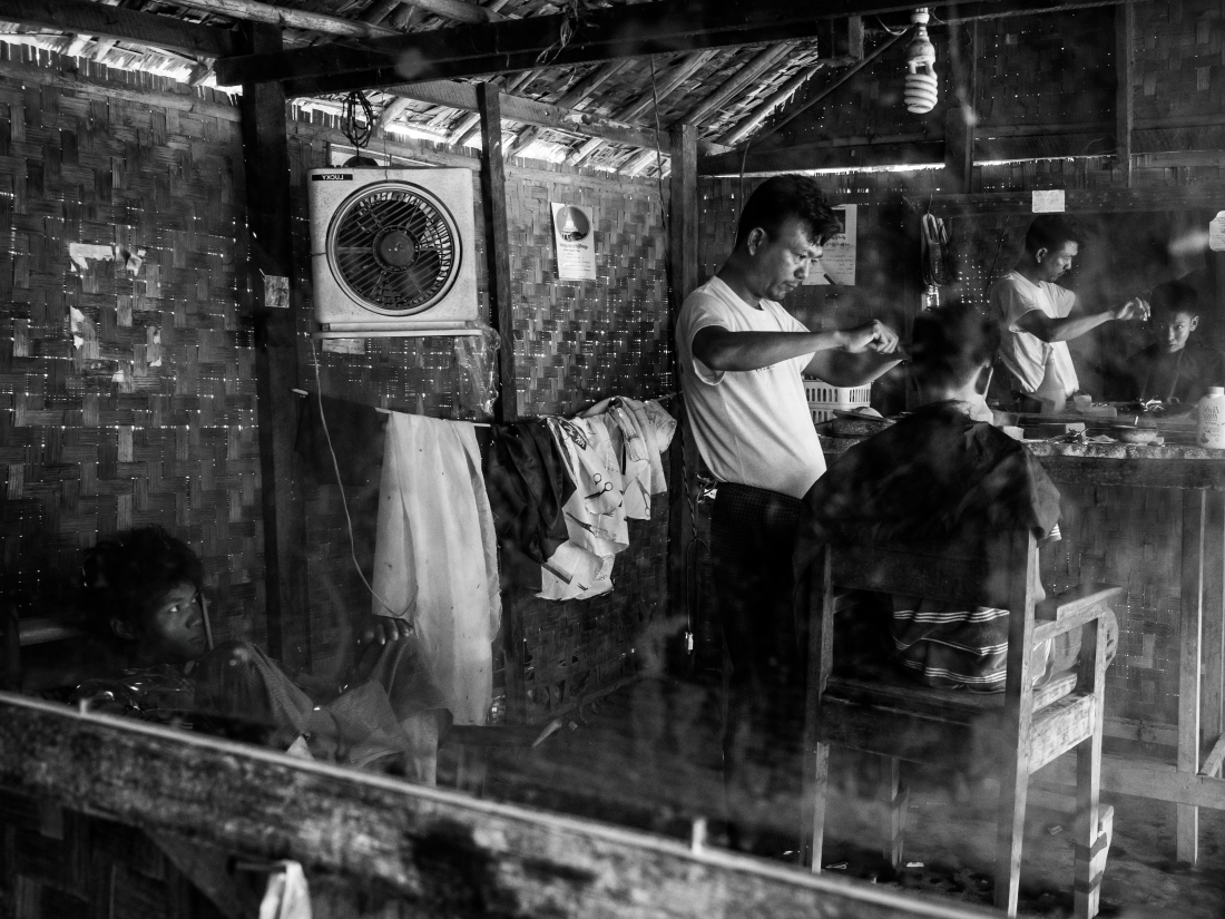 The barber shop