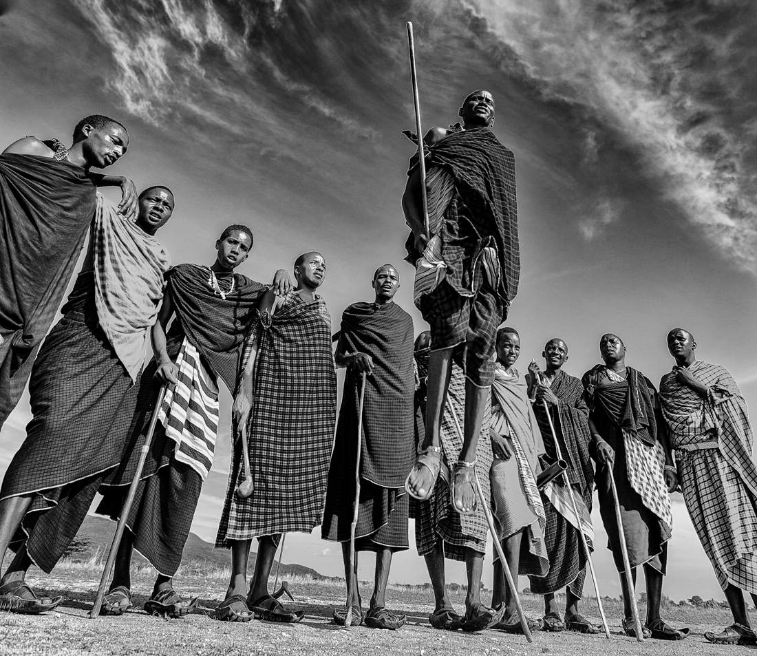 People photography: Masai tribe Dance 