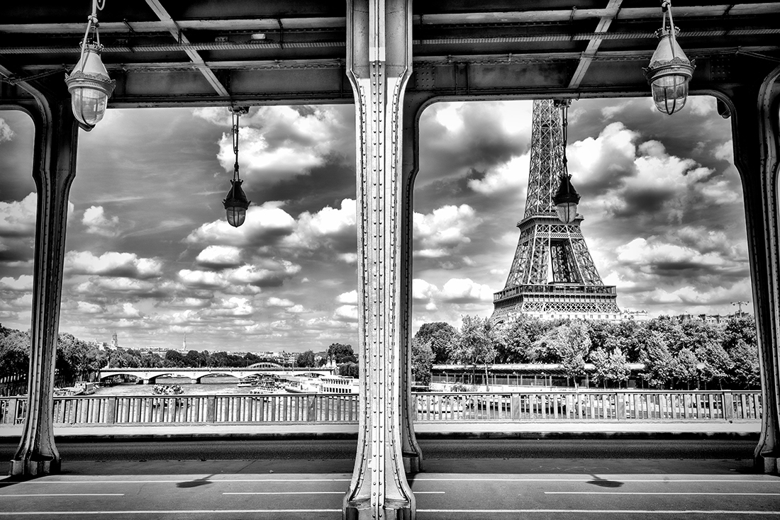Paris Under Dramatic Skies