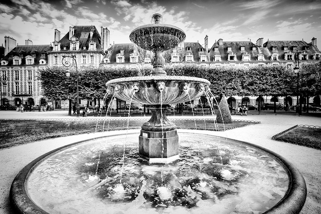 Paris Under Dramatic Skies