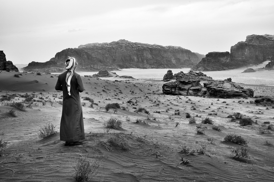 A Bedouin in Wadi Rum