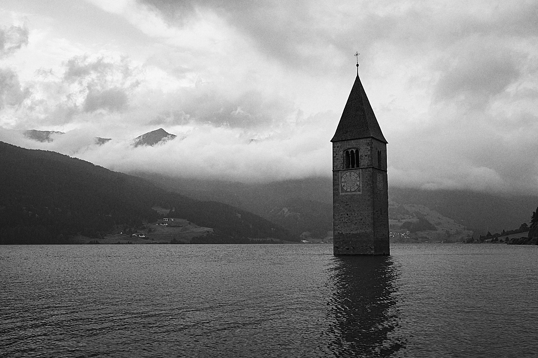 Mountains valleys and clouds