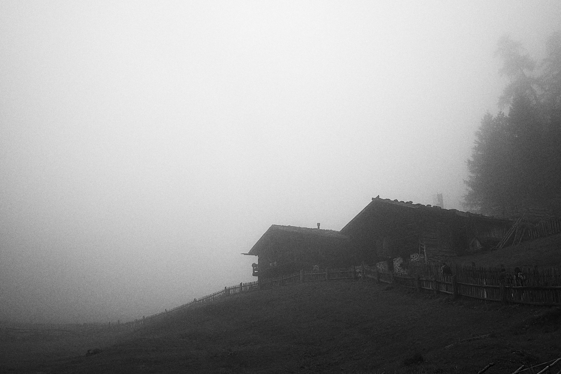 Mountains valleys and clouds