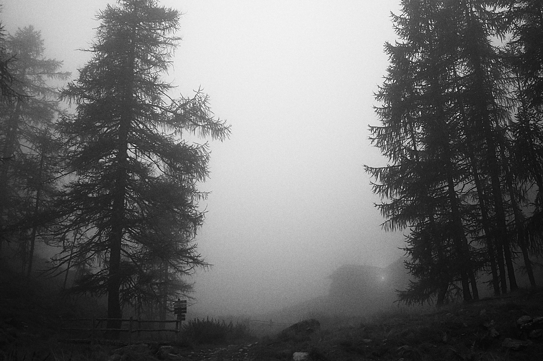 Mountains valleys and clouds