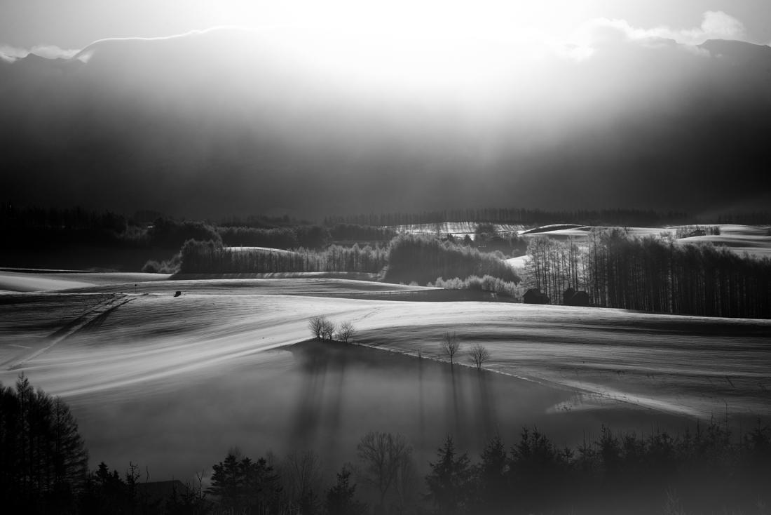 Severe winter morning