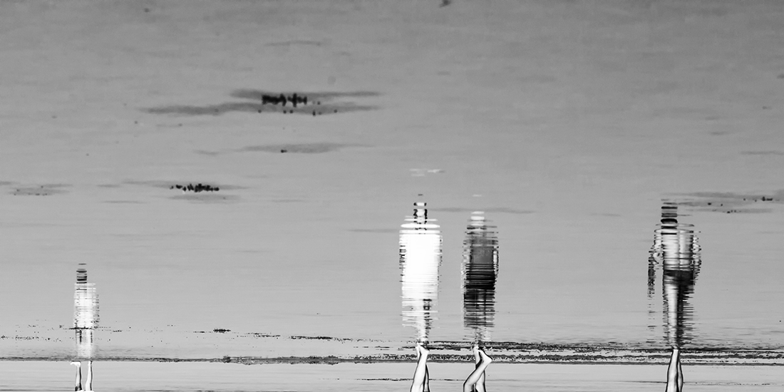 Reflections. Parallel universe.