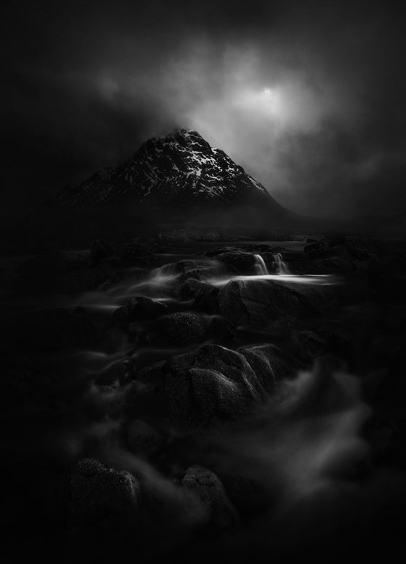 The dramatic weather in northern Scotland