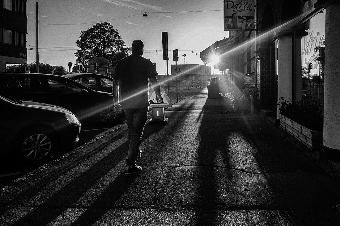 Not always on the move