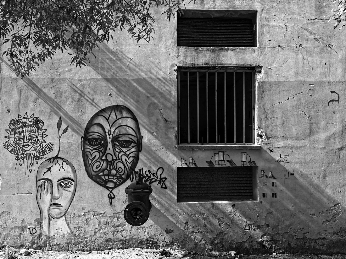 Faces on the Wall
