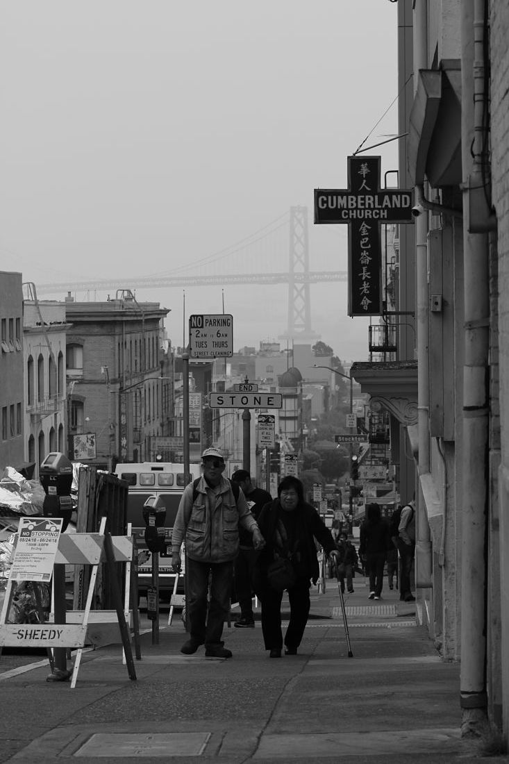 Loneliness and bonding in the city.
