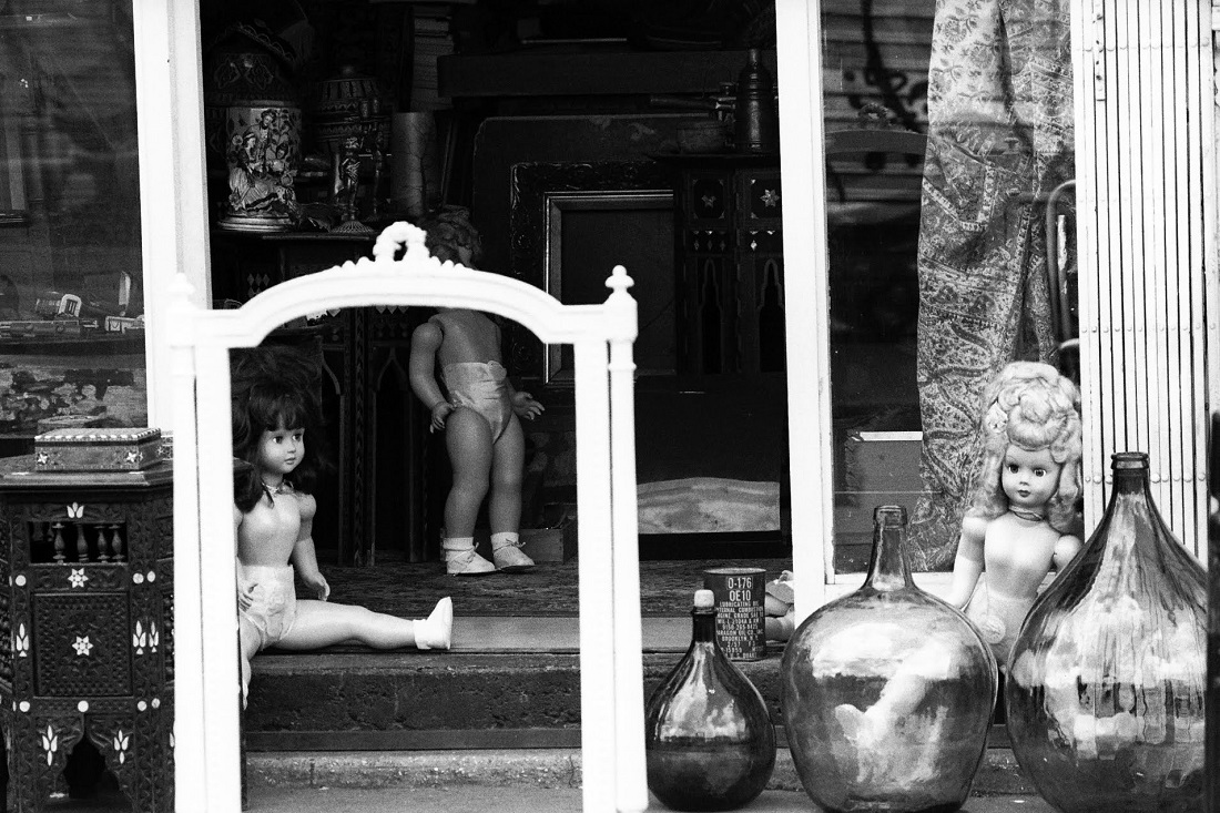 Les Puces de Saint-Ouen in Paris, Summer 2018