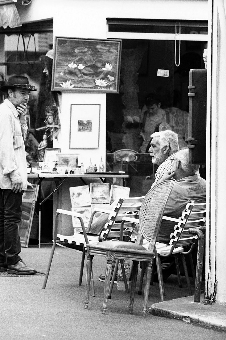 Les Puces de Saint-Ouen in Paris, Summer 2018