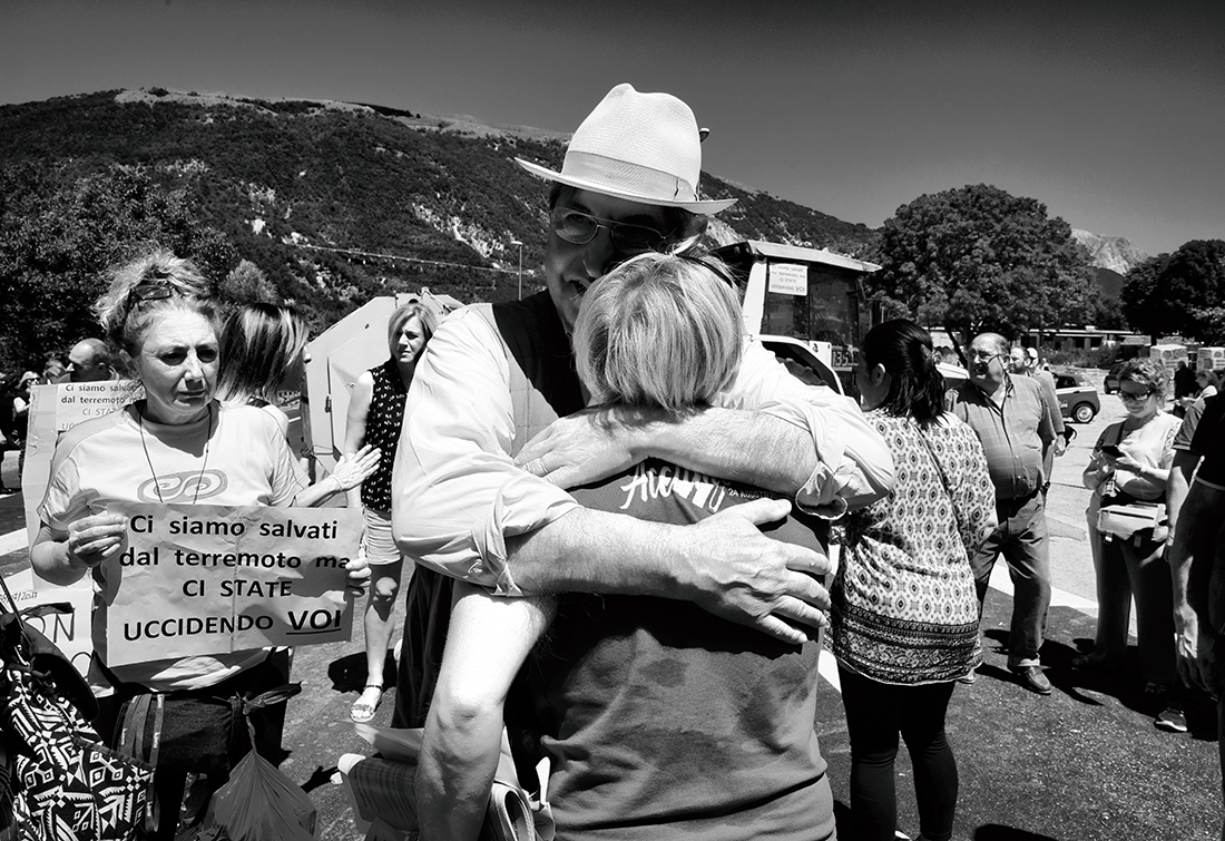After the earthquake in central Italy