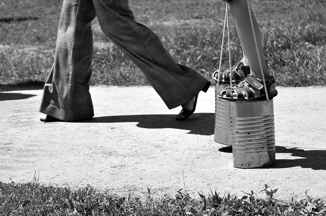 Time jump on the stilts