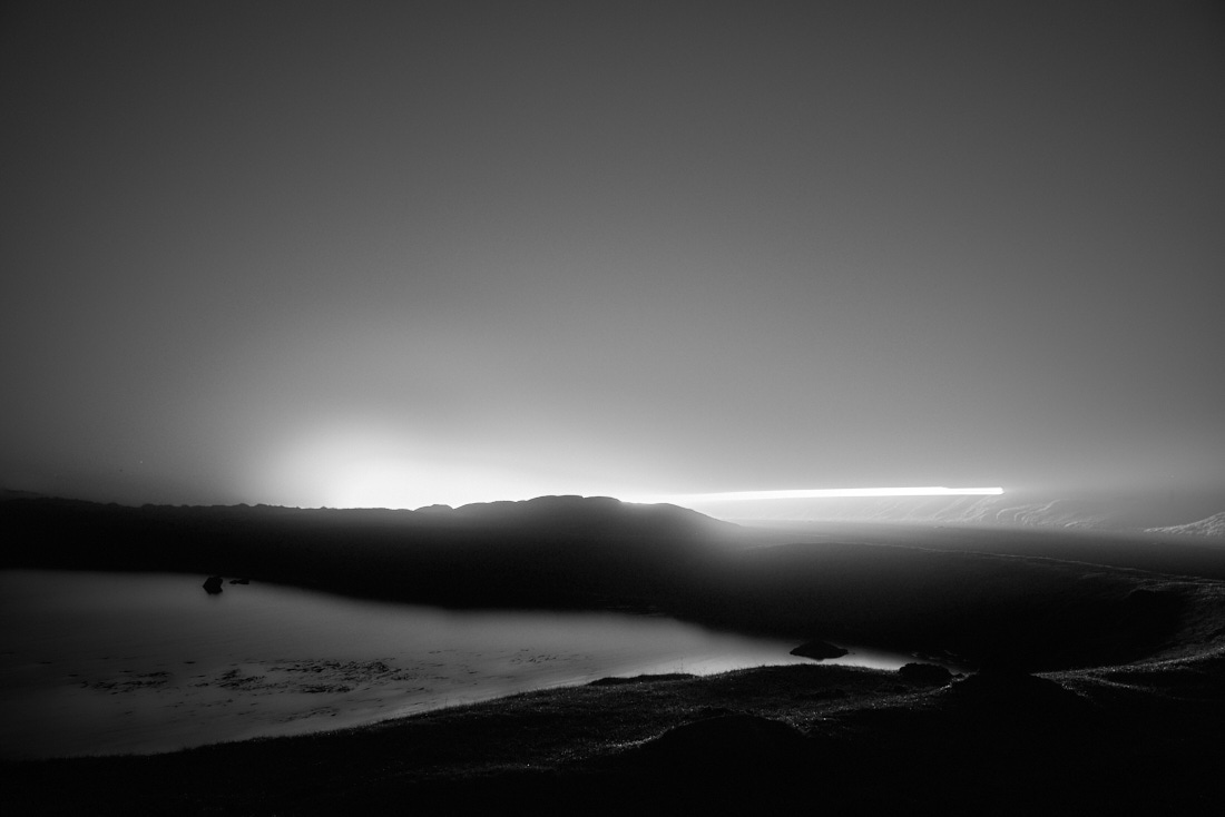 Foggy night on Dartmoor