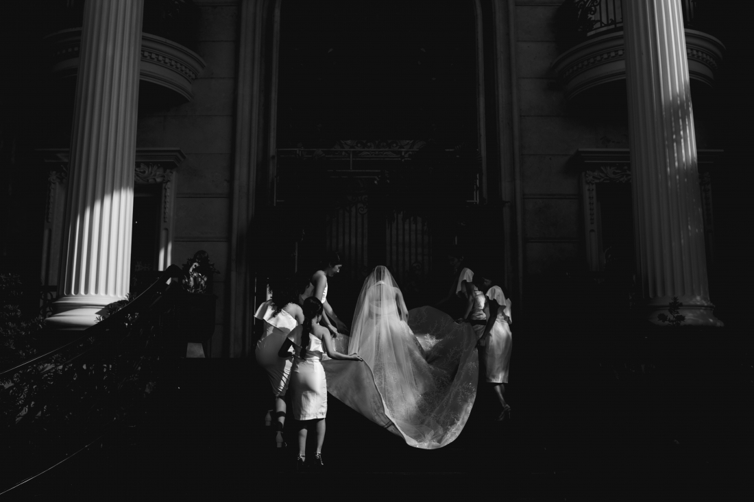 The Bride and Her Bridesmaids