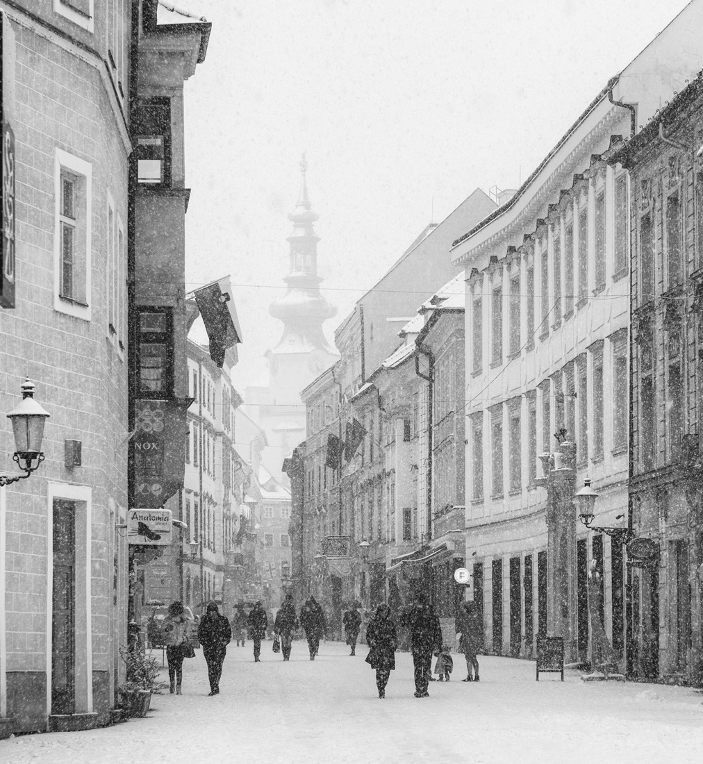 Winter in Bratislava