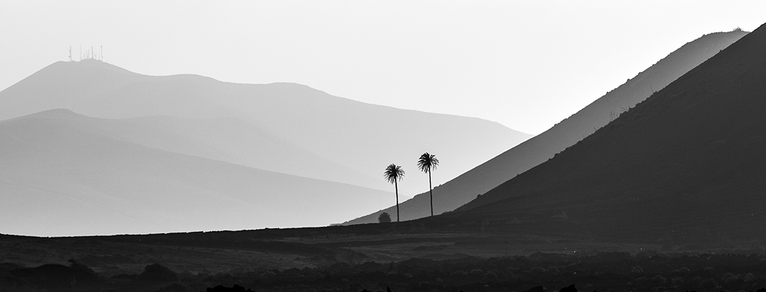 Timanfaya landscape.