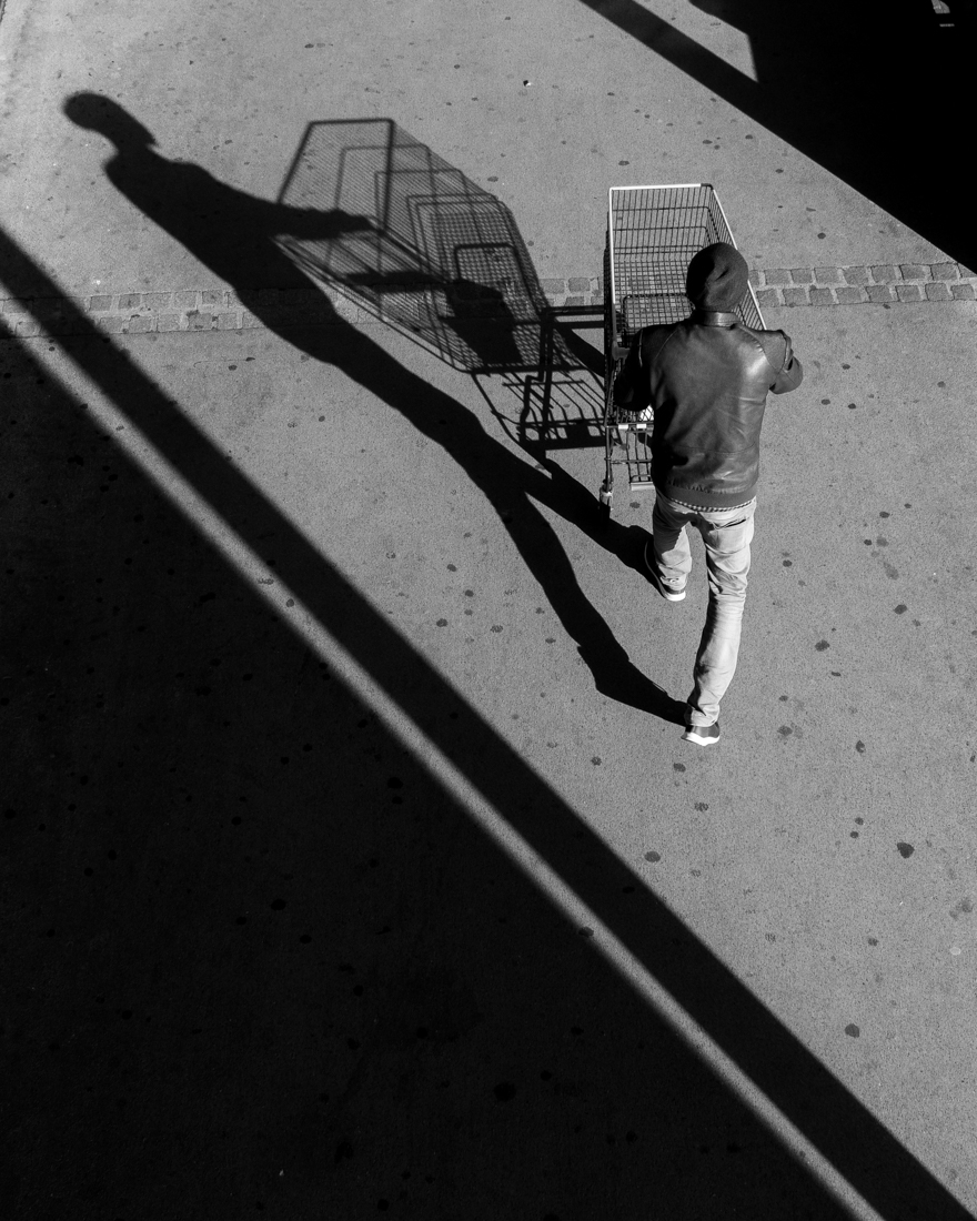 The shopper's shadow