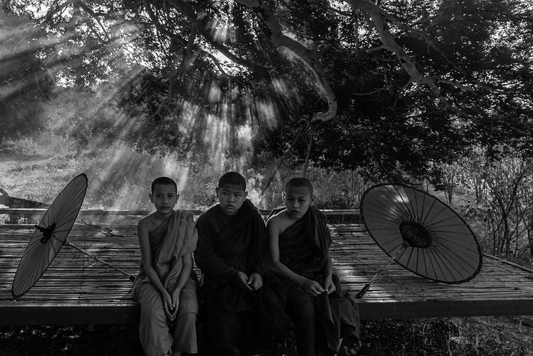 Novices with Rays of sunlight