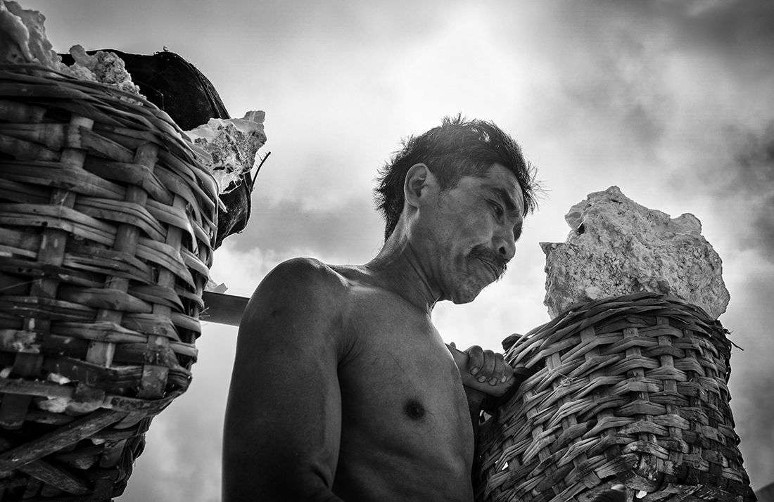 Kawah Ijen Workers.