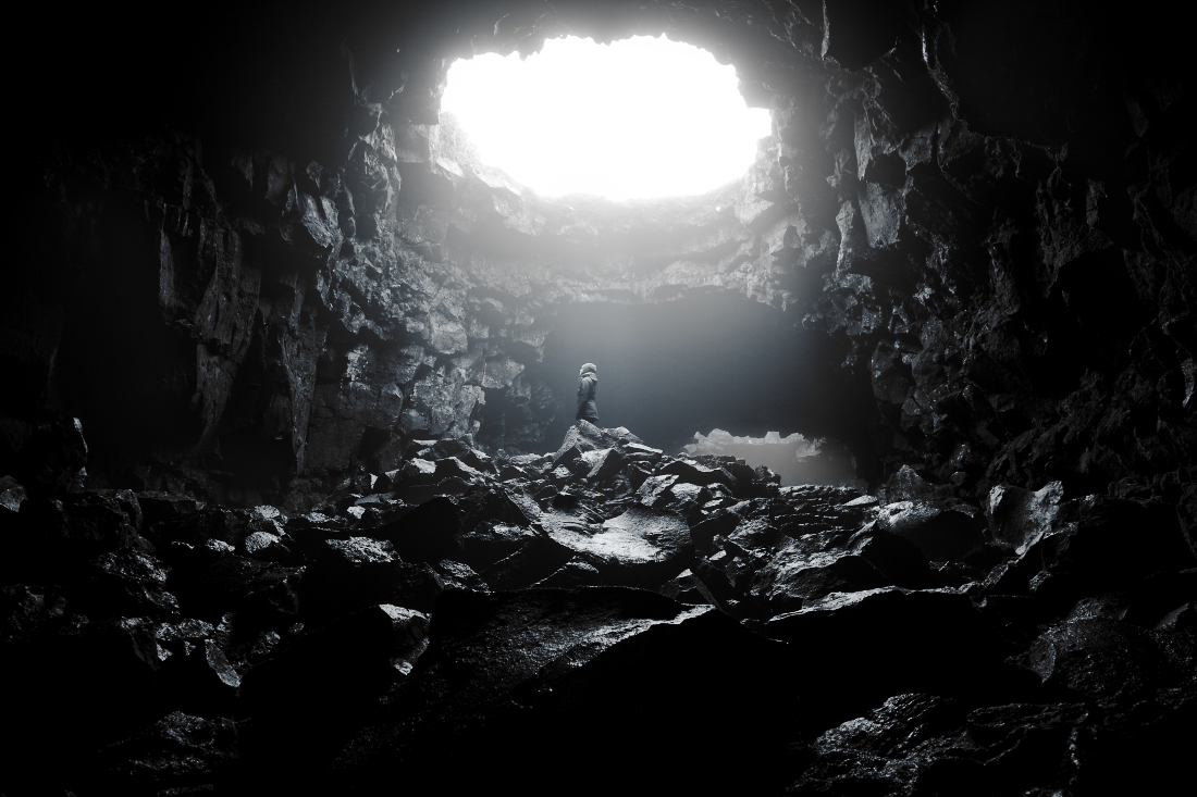 Raufarhólshellir Lava Cave