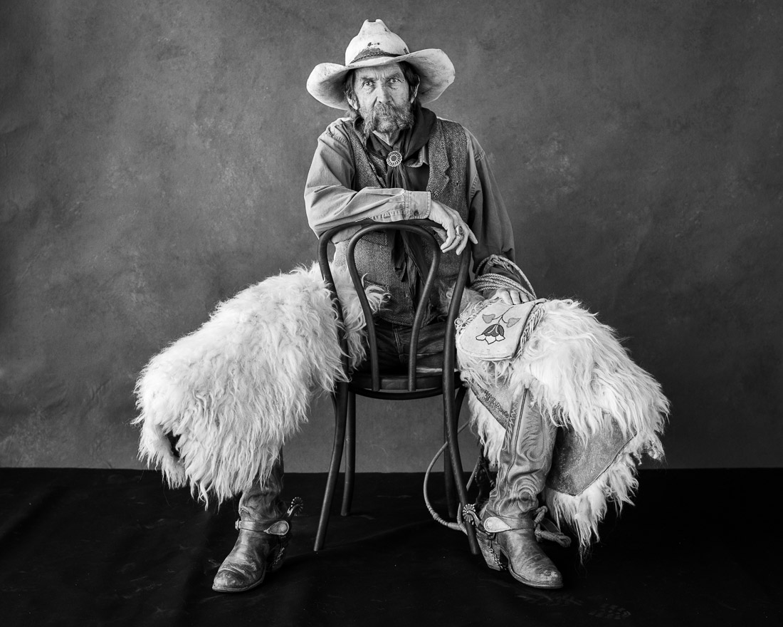 Frank, in His Wooly Winter Chaps