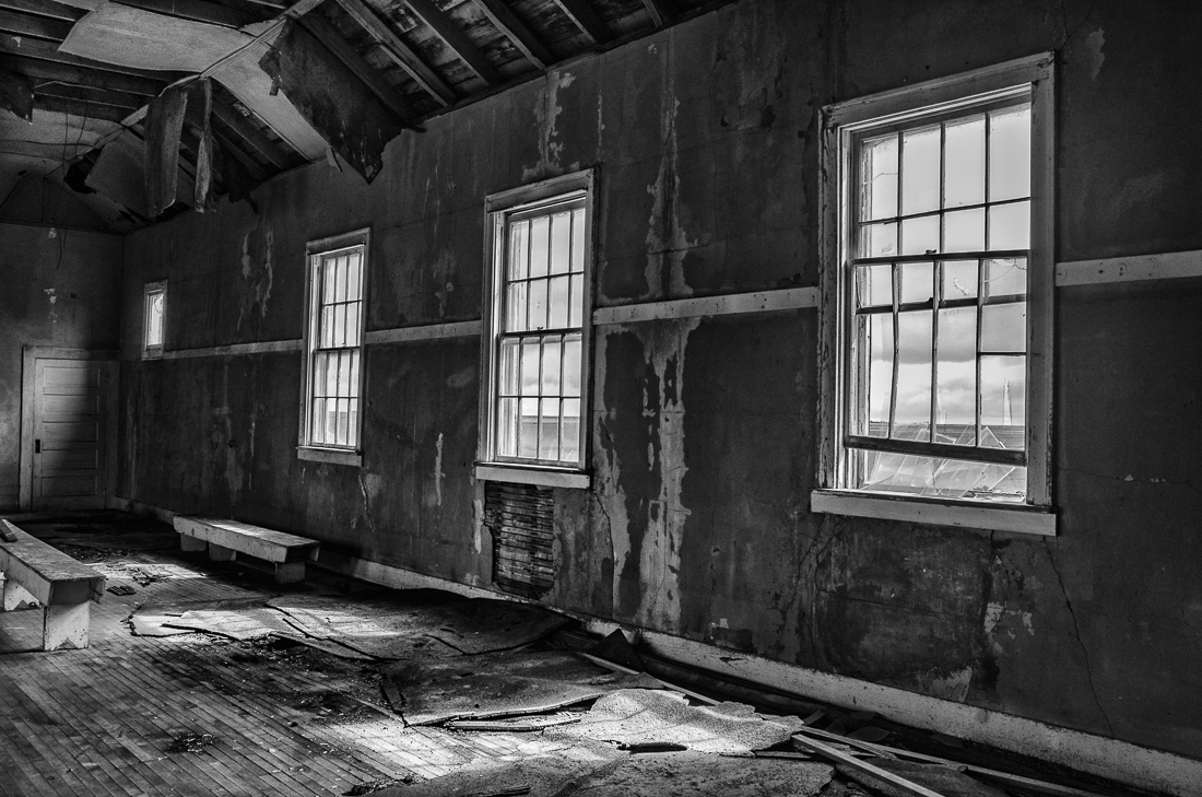 Abandoned one-room schoolhouse_church