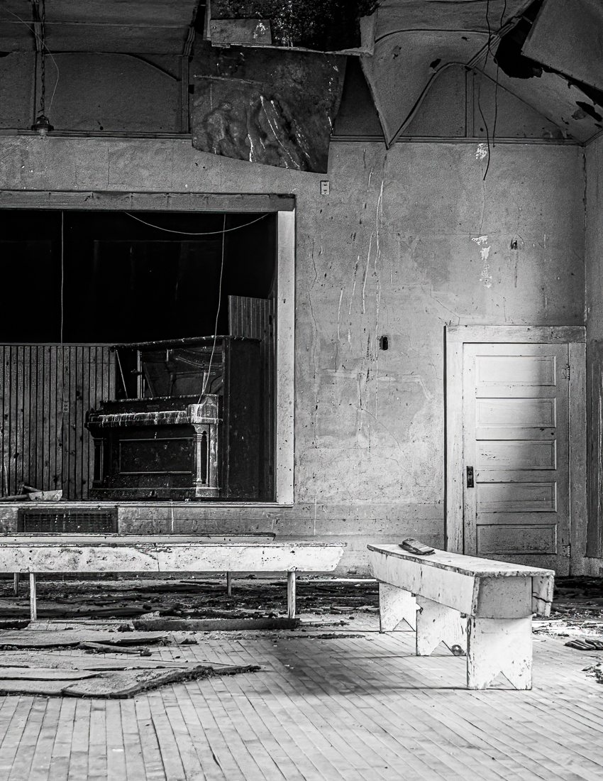 Abandoned one-room schoolhouse_church