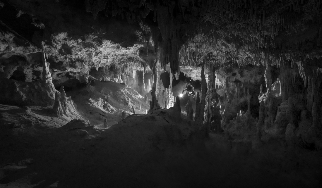 Mystery of flooded caves