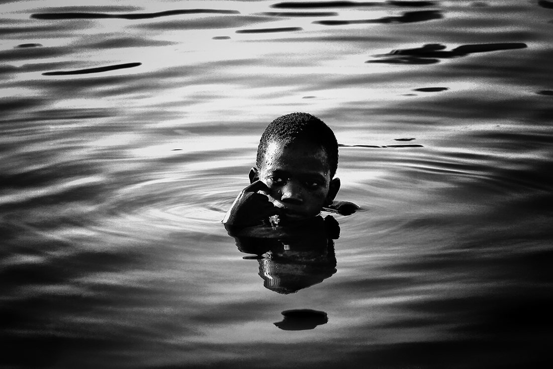 THE RIVER OF HOPE IN AFRICA. GUINEA BISSAU. 