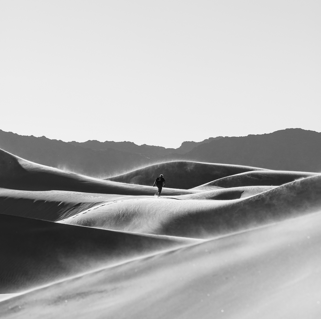 Crossing tne Namib desert