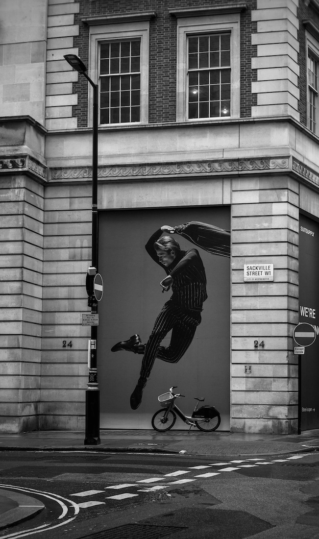 It's going to hurt, when he lands on that bike.