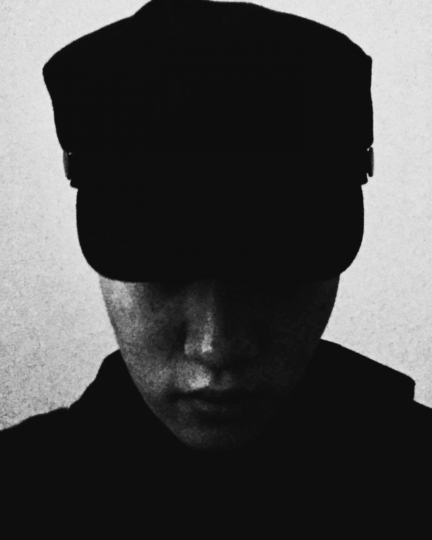 Creative Black and White Portrait (Shadow Photography)