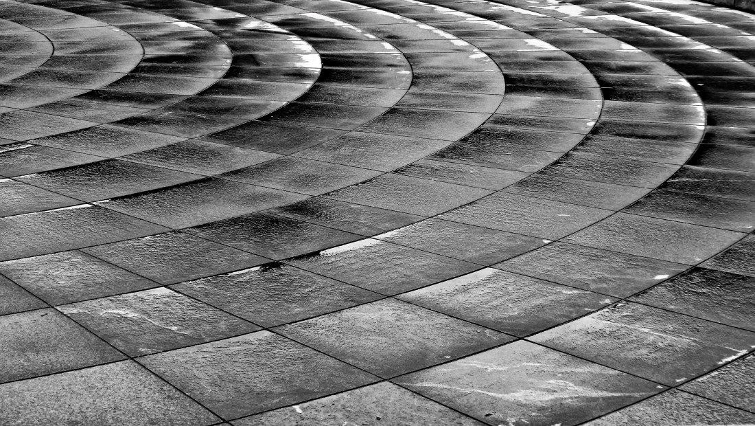 Street surface after rain