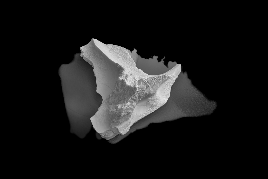 Icebergs from Above