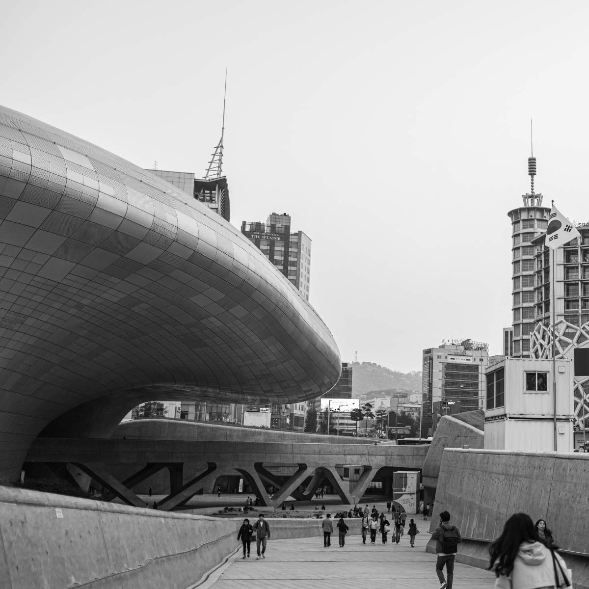 Dongdaemun Design Plaza in Seoul, South Korea