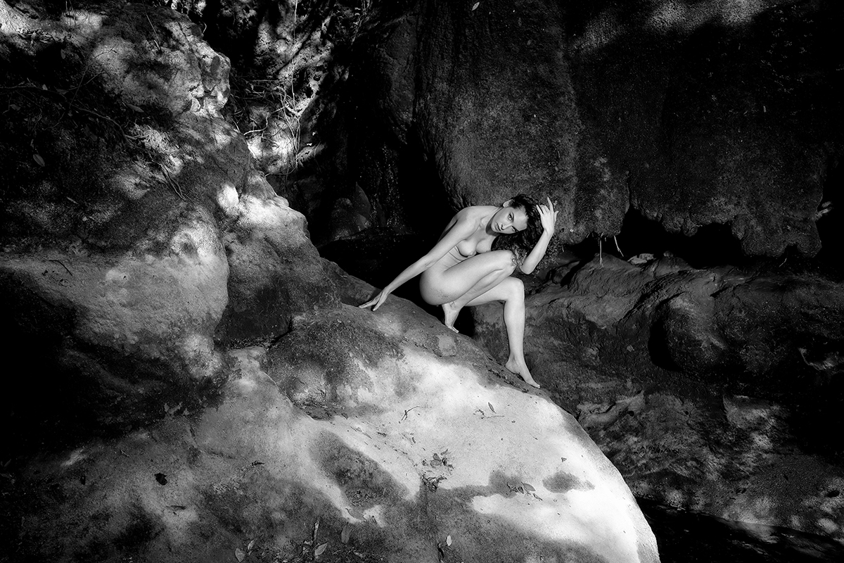 Bare harmony with nature