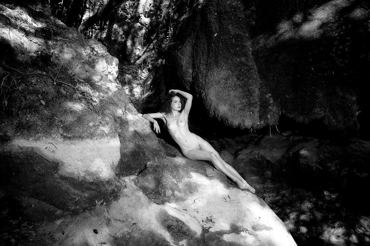 Bare harmony with nature