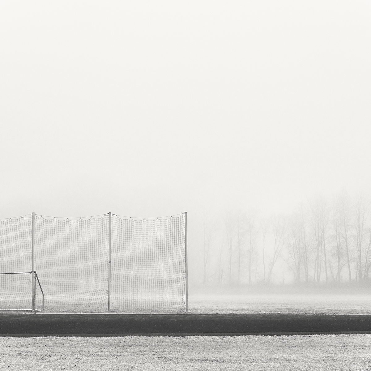 Stillness. The Stadium