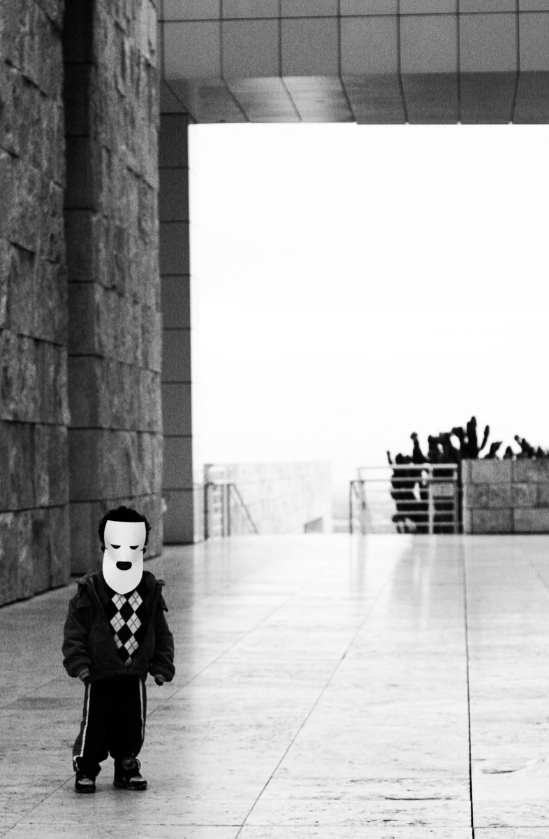 The Masked Boy at the Getty Museum