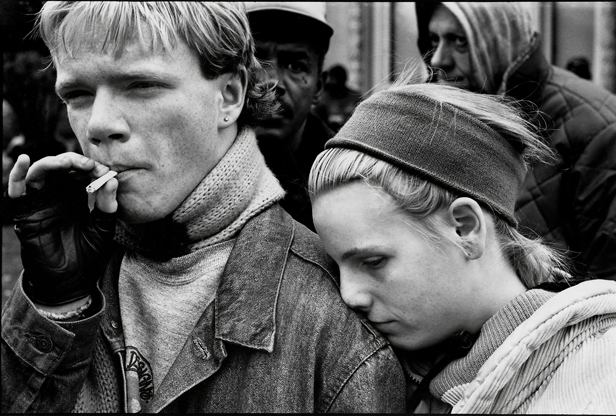 Young Street Couple