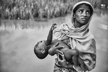 Rohingya mother