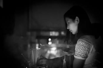 Buddhist way of life in Myanmar