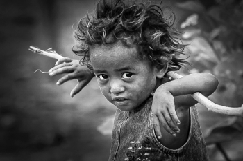 The eyes of Malagasy children 