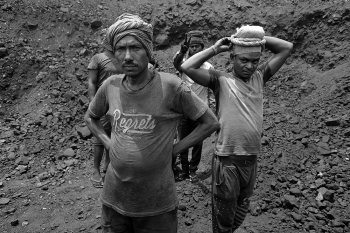 Coal miners of Dhanbad