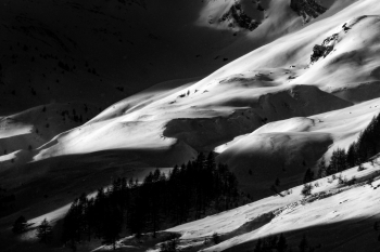 Alpes after a blizzard